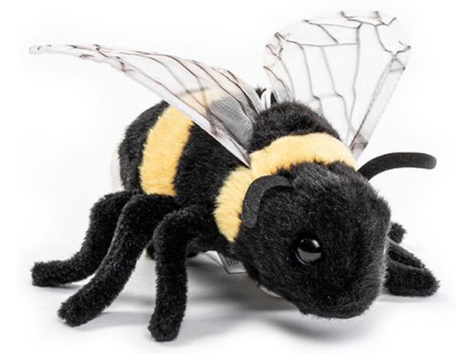 Plush bumblebee 17 cm - plush toys
