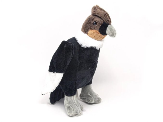 Plush condor 21 cm - plush toys
