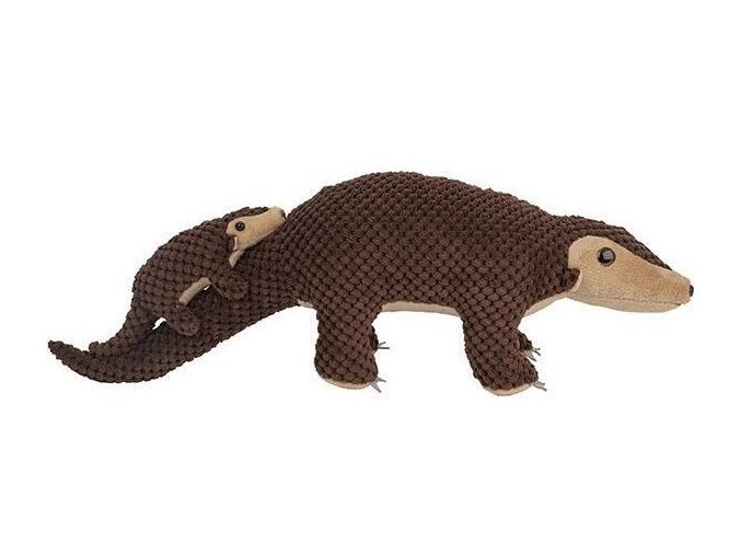 Plyšový luskoun s mládětem 42 cm - plyšové hračky