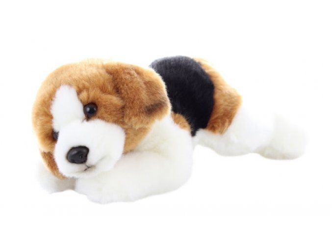 Plyšový pes bígl 23 cm - plyšové hračky