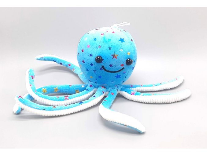 Plyšová chobotnice 35 cm - plyšové hračky