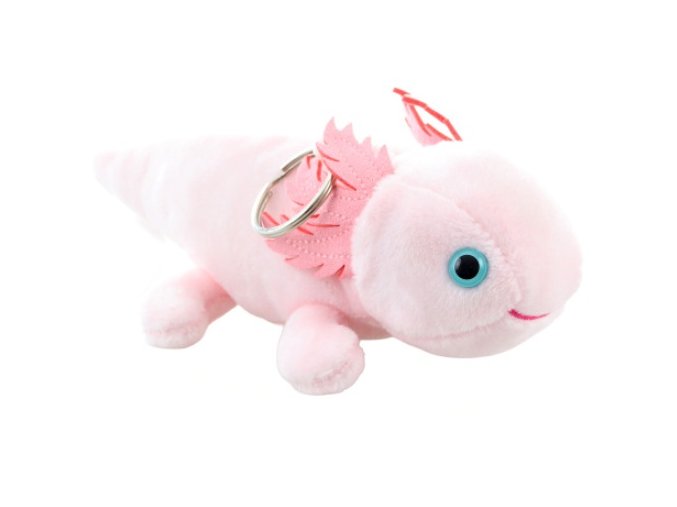 Plyšový axolotl klíčenka 15 cm - plyšové hračky