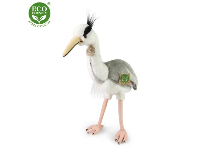 Plush heron 35 cm - plush toys
