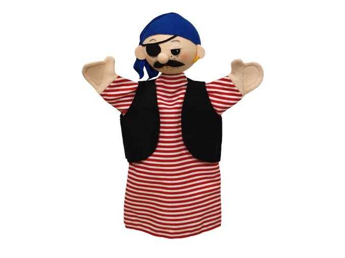 Pirate puppet 26cm - puppets