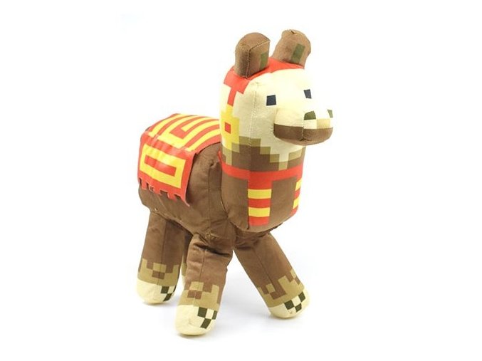 Plyšák Lama Minecraft 27 cm - plyšové hračky