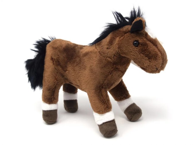 Plush horse 19cm - plush toys