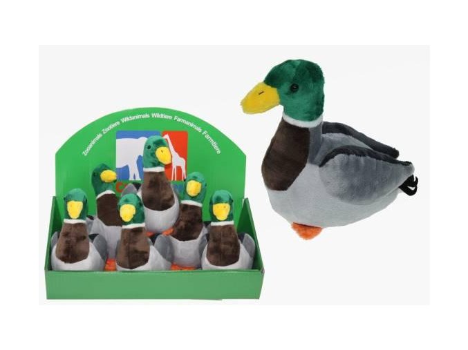 Plush duck 19cm - plush toys