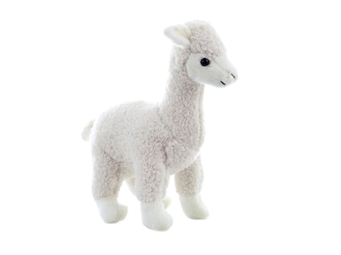 Plush llama white 23cm - plush toys