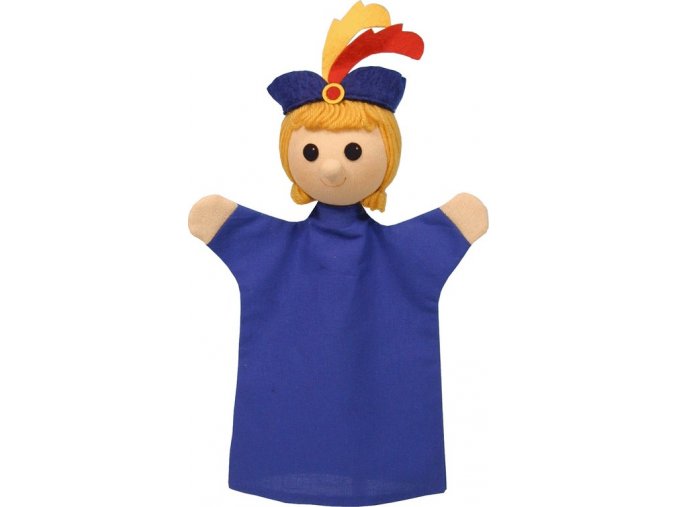 Puppet prince Vendelín 28cm - puppets