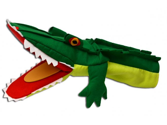 Crocodile puppet 42cm - puppets