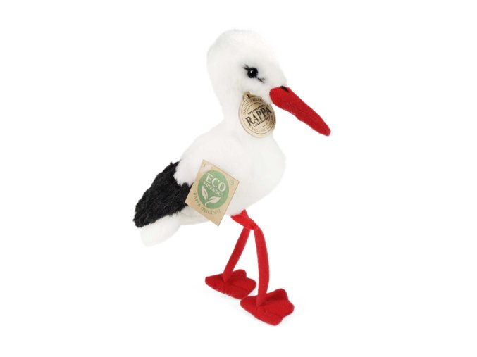 Plush stork 14 cm - plush toys