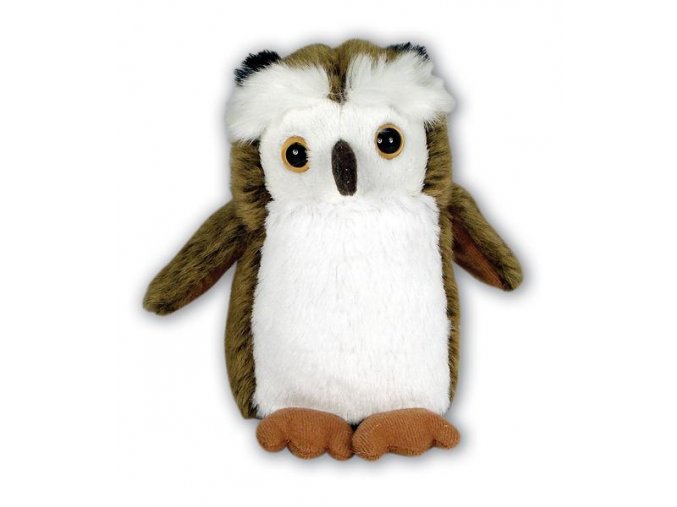 Plush owl Stepanka 15 cm - plush toys