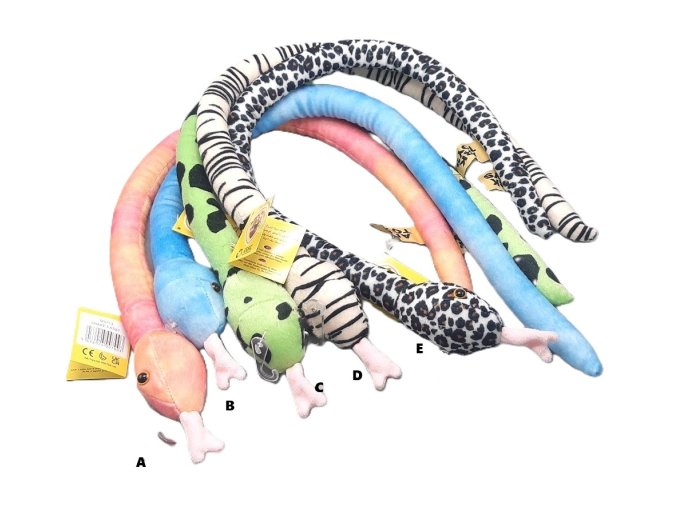 Plush snake 80 cm - plush toys