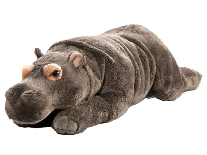 Plush hippo 41 cm - plush toys