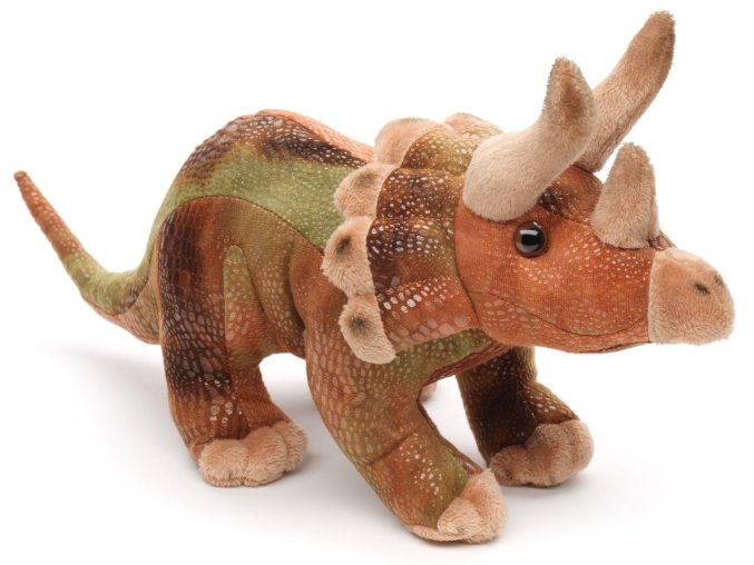 Plush triceratops 30 cm - plush toys