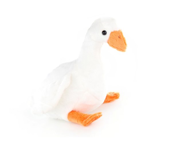 Plush goose 18 cm - plush toys