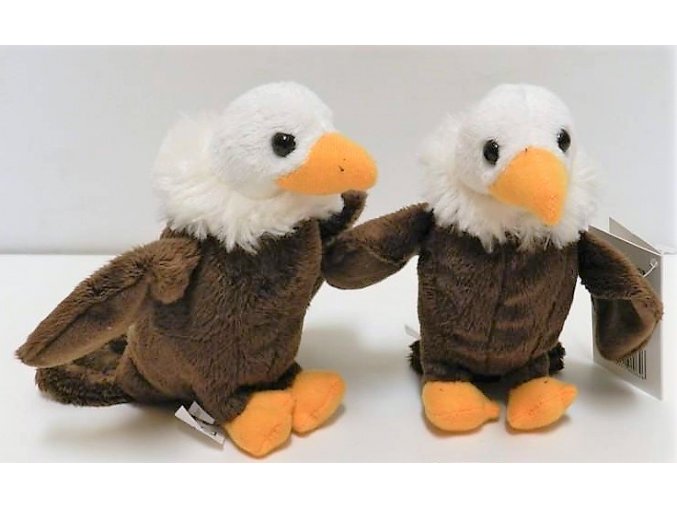 Plush eagle 14 cm - plush toys