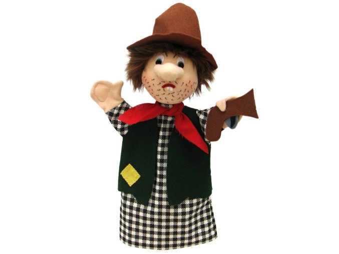 Maňásek loupežník 31cm - maňásci