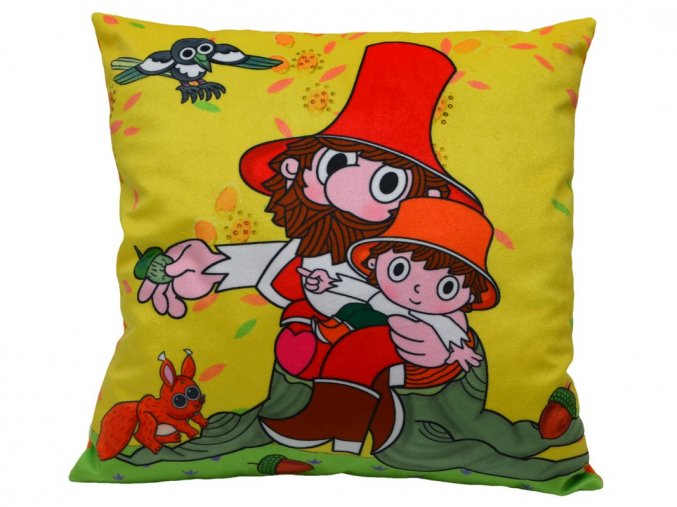 Pillow 30x30cm, Rumcajs stump