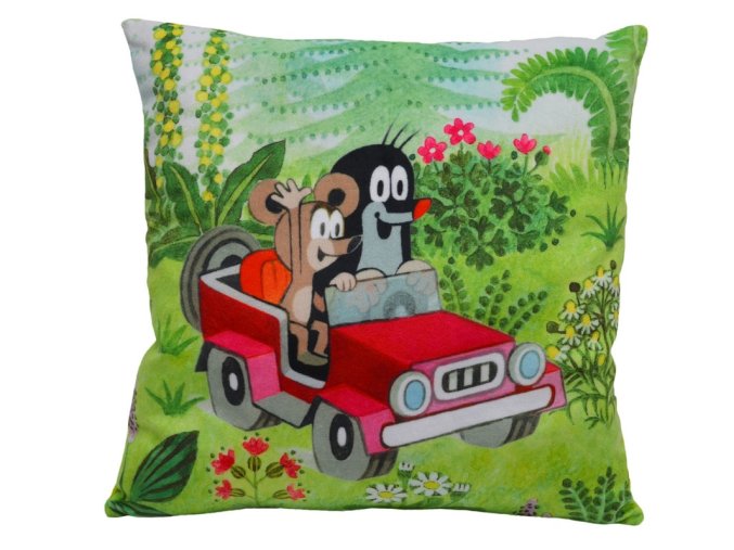 Cushion Mole 30x30cm, jeep