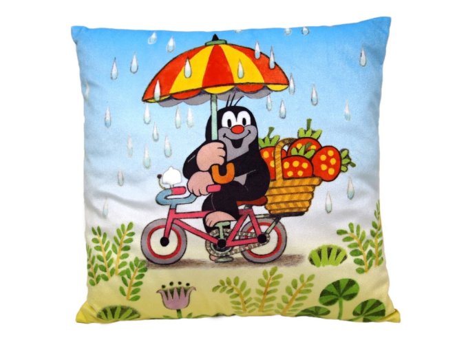 Mole pillow 30x30cm, summer