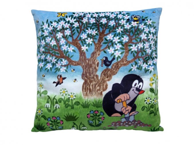 Mole pillow 30x30cm, spring