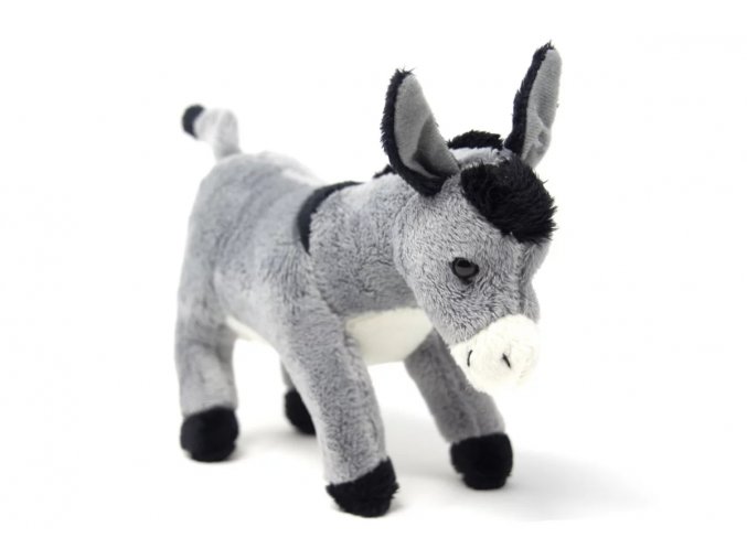 Plush donkey 20 cm - plush toys