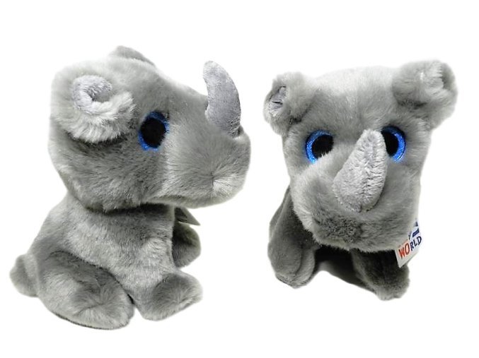 Plush rhinoceros 20 cm - plush toys