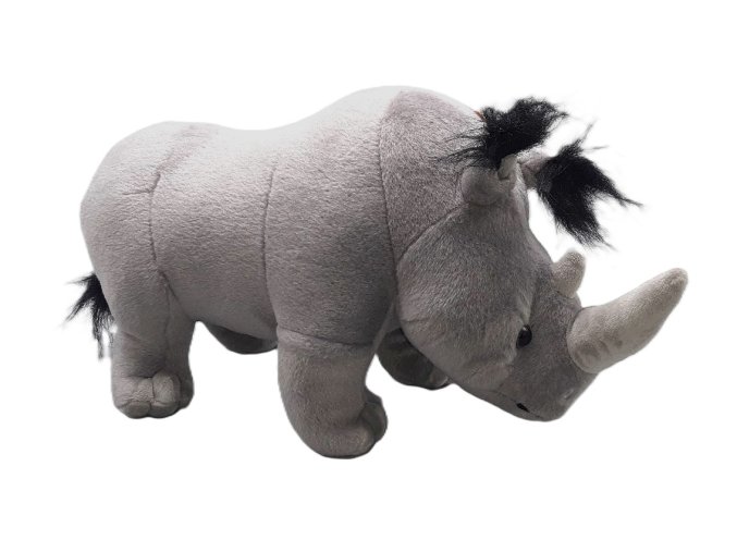 Plush rhinoceros 35 cm - plush toys
