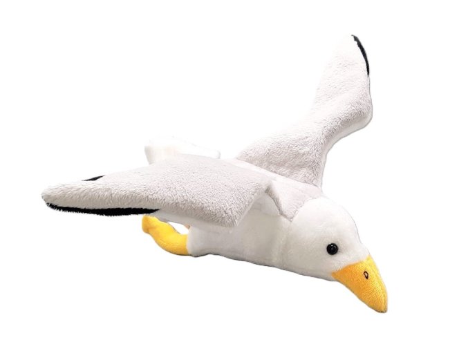 Plush seagull 24 cm - plush toys