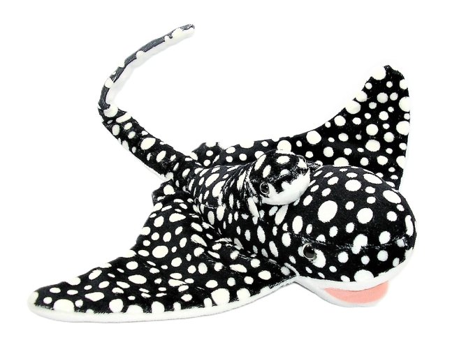Plush stingray with baby 32 cm - plush toys