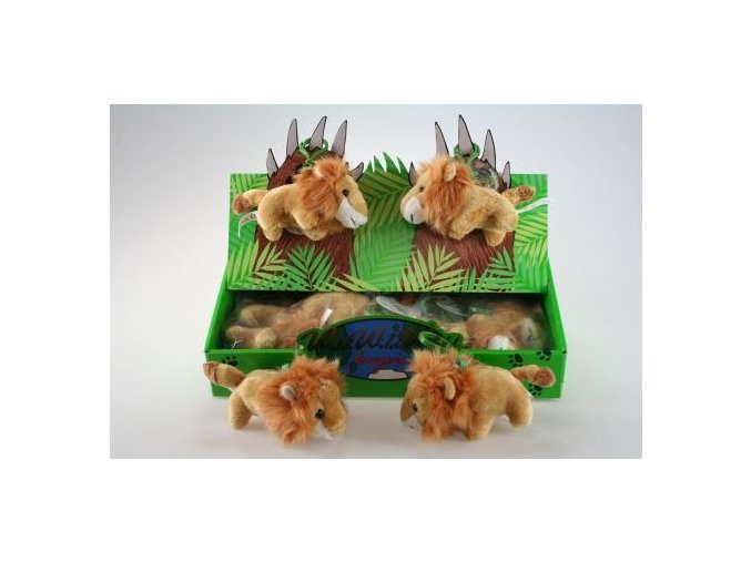 Plush lion keychain 14 cm - plush toys