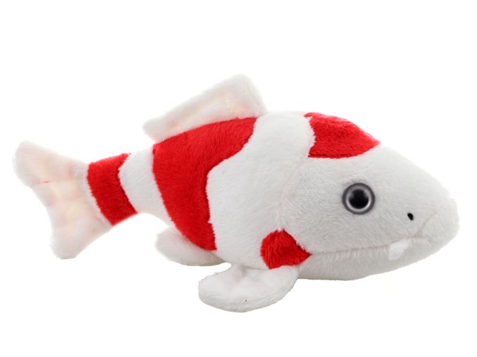 Plush carp 19cm - plush toys