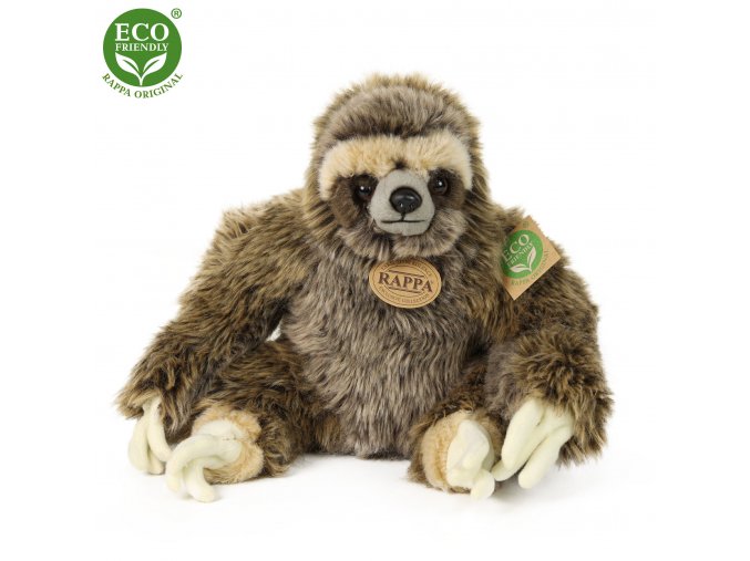 Plush sloth sitting 25 cm - plush toys