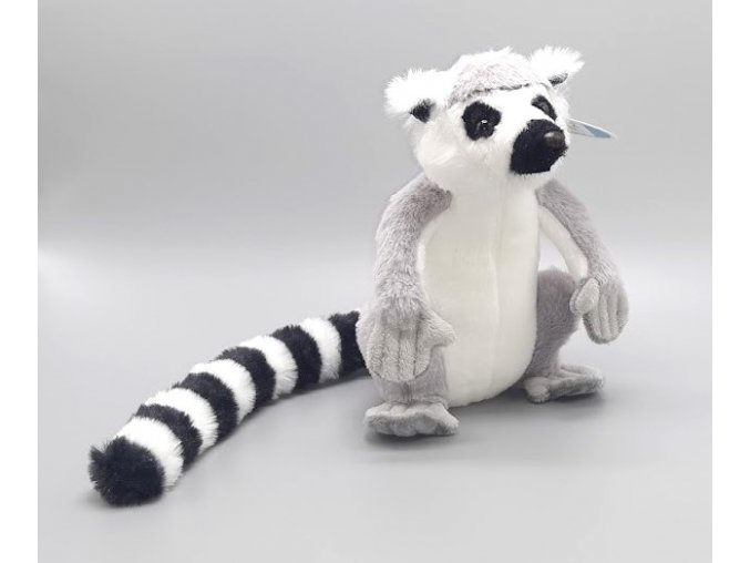 Plyšový lemur 22 cm - plyšové hračky