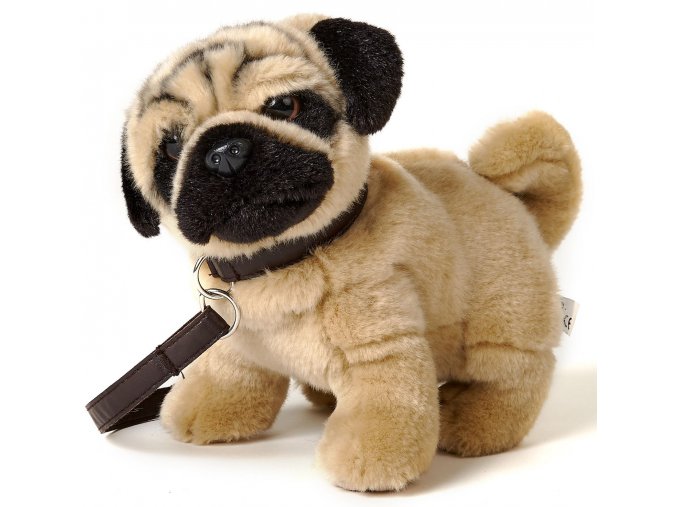 Plush pug 25 cm - plush toys