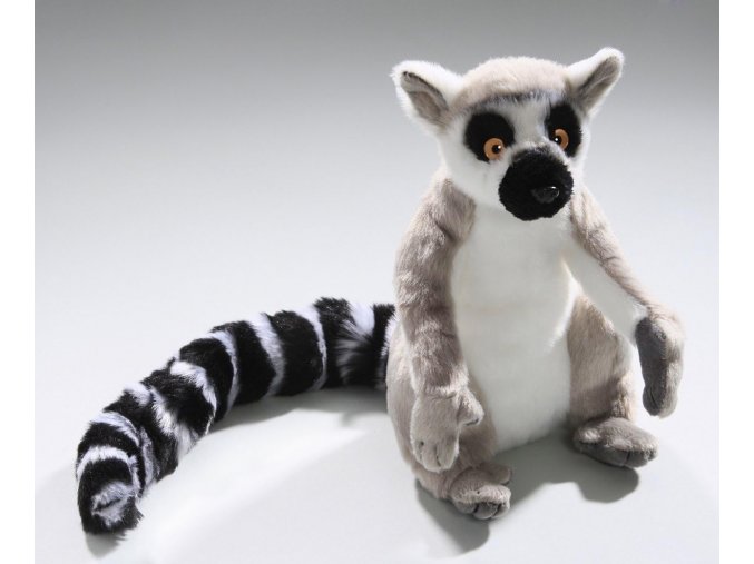 Plyšový lemur 21 cm - plyšové hračky