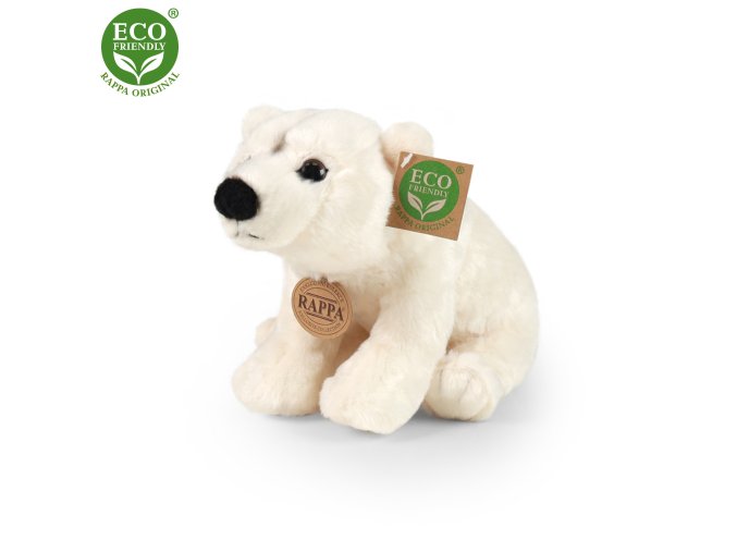 Plush polar bear 20 cm - plush toys