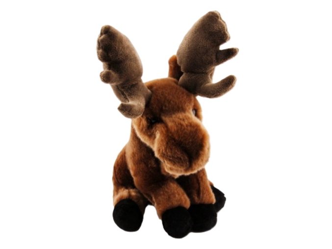 Plush moose 32 cm - plush toys