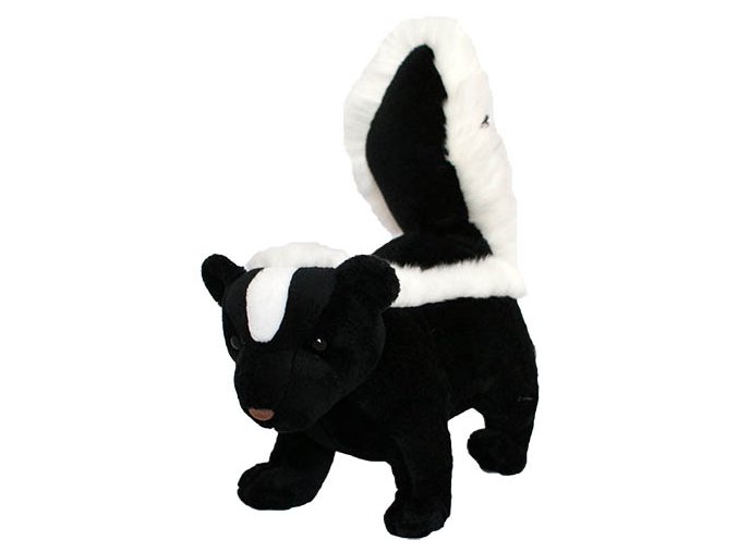 Plush skunk 21 cm - plush toys