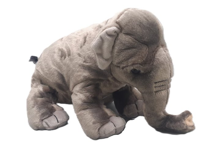 Plush elephant 35 cm - plush toys