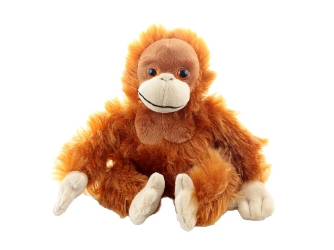 Plyšová opice orangutan 20 cm - plyšové hračky