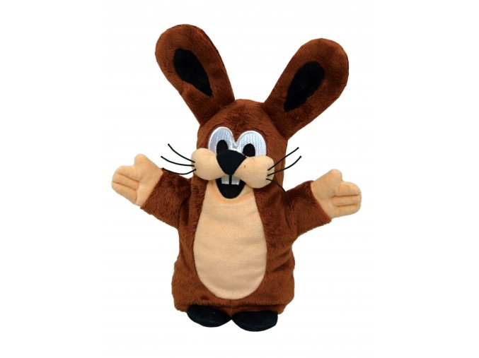 Plush Hare 28cm, puppet - plush toys
