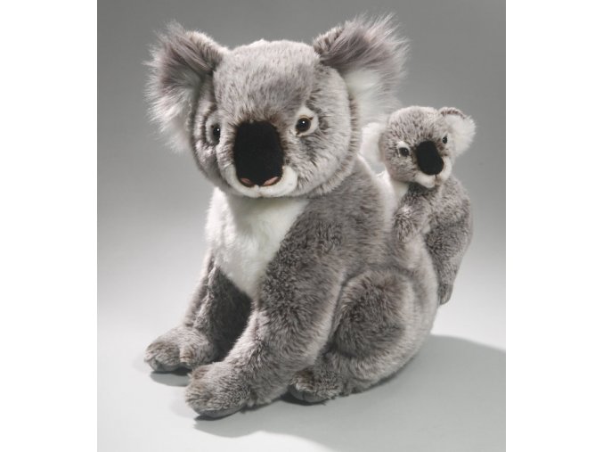 Plyšová koala s mládětem 38 cm - plyšové hračky