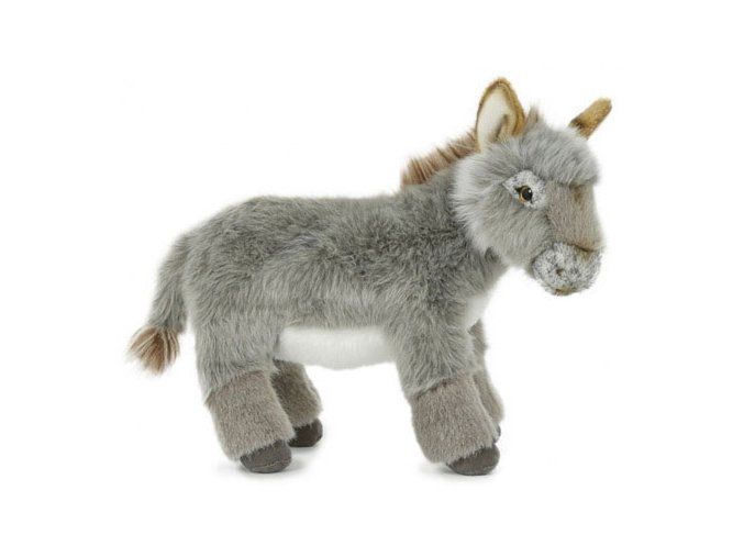 Plush donkey 25 cm - plush toys