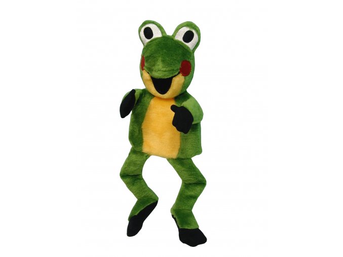 Plush Frog 37cm, puppet - plush toys