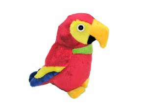Plush parrot 17cm - plush toys