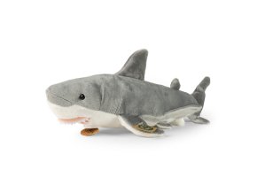 Plush shark 38 cm - plush toys