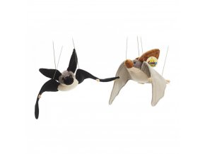 Plush bat 40 x 17 cm - plush toys