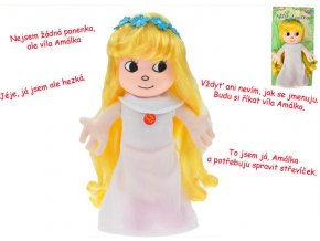 Plush fairy Amálka talking 20cm - plush toys